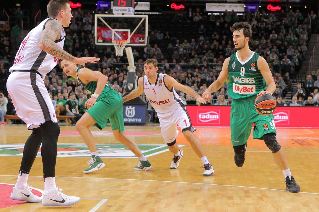 Eurolyga: „Žalgiris“ – „Brose Bamberg“ 86:72
