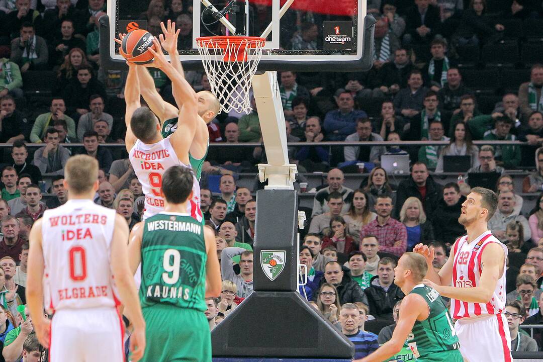 Eurolyga: „Žalgiris“ – „Crvena zvezda“ 61:77