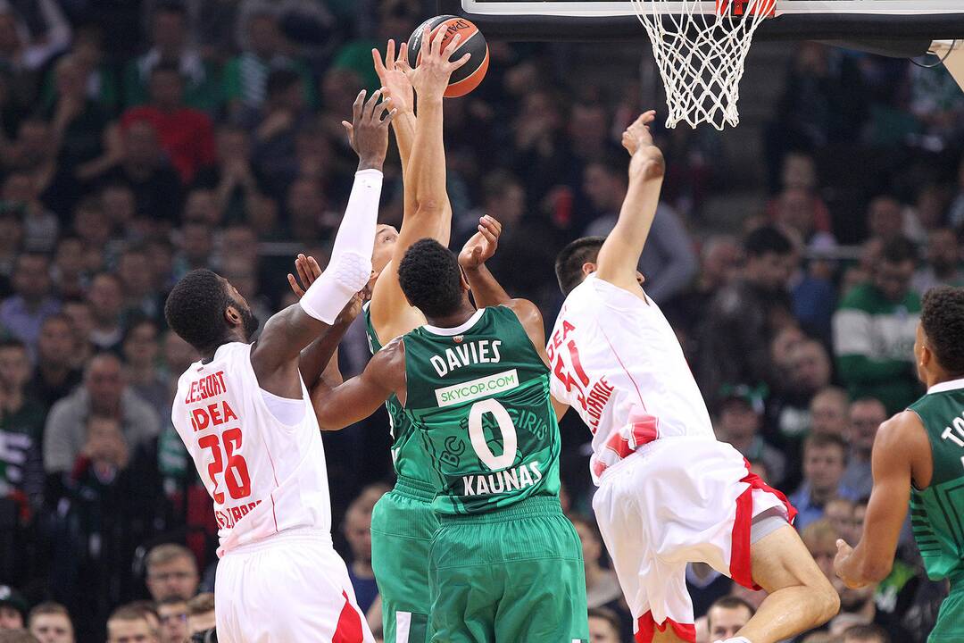 Eurolyga: „Žalgiris“ – „Crvena zvezda“ 78:76