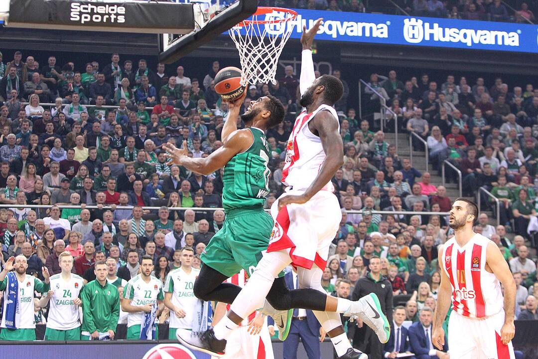 Eurolyga: „Žalgiris“ – „Crvena zvezda“ 78:76