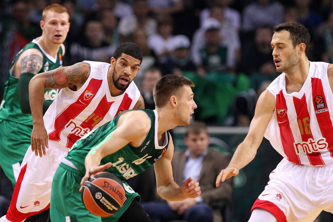Eurolyga: „Žalgiris“ – „Crvena zvezda“ 78:76