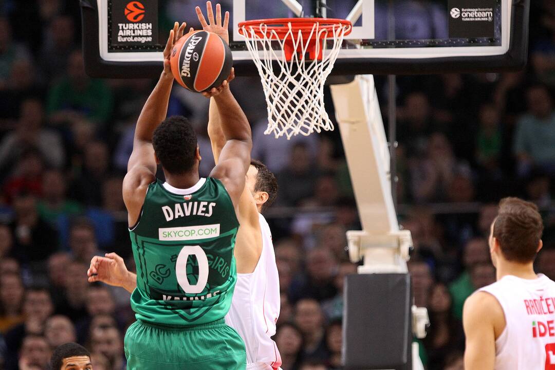 Eurolyga: „Žalgiris“ – „Crvena zvezda“ 78:76