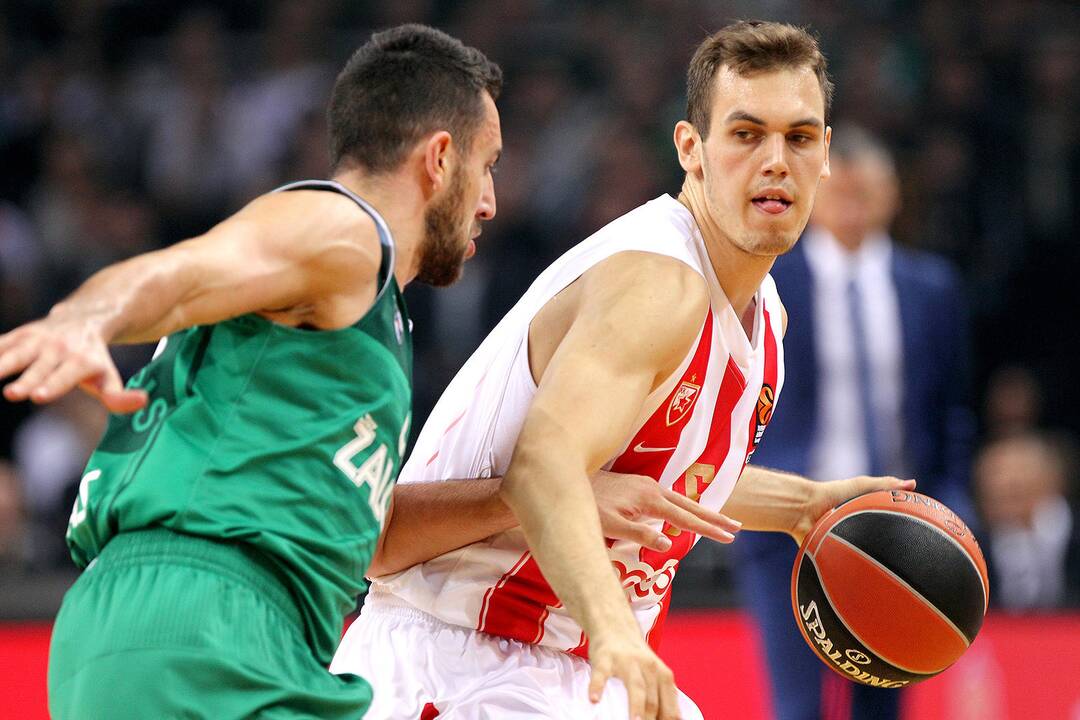 Eurolyga: „Žalgiris“ – „Crvena zvezda“ 78:76