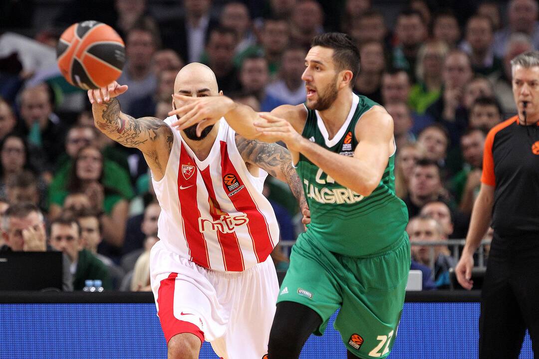 Eurolyga: „Žalgiris“ – „Crvena zvezda“ 78:76