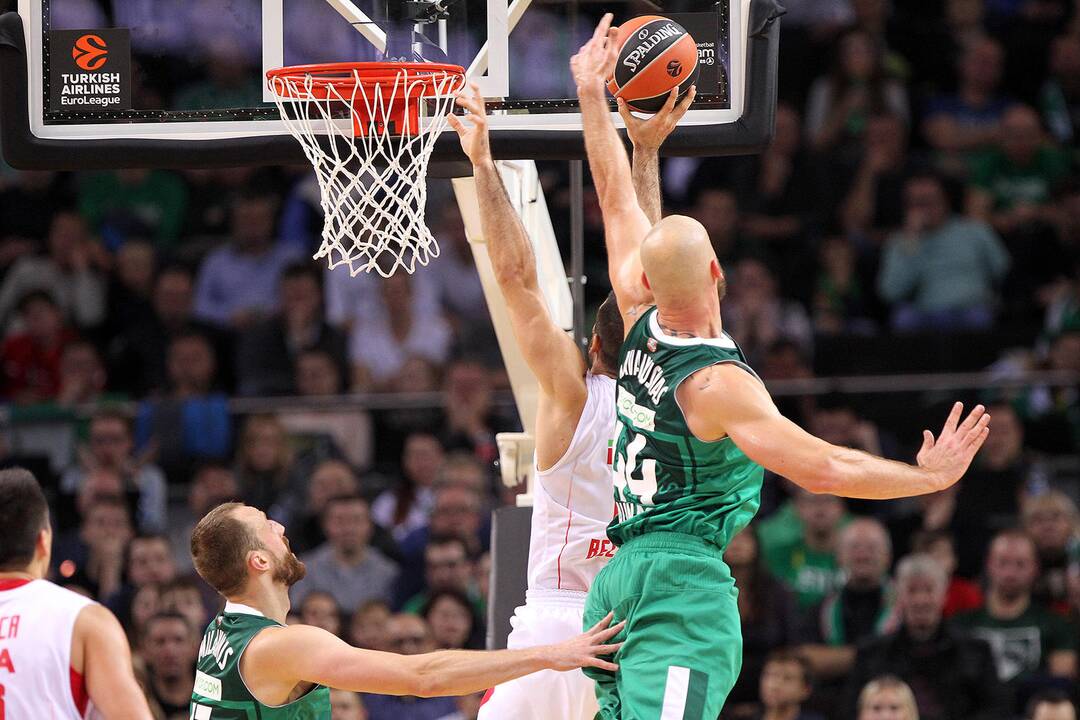 Eurolyga: „Žalgiris“ – „Crvena zvezda“ 78:76