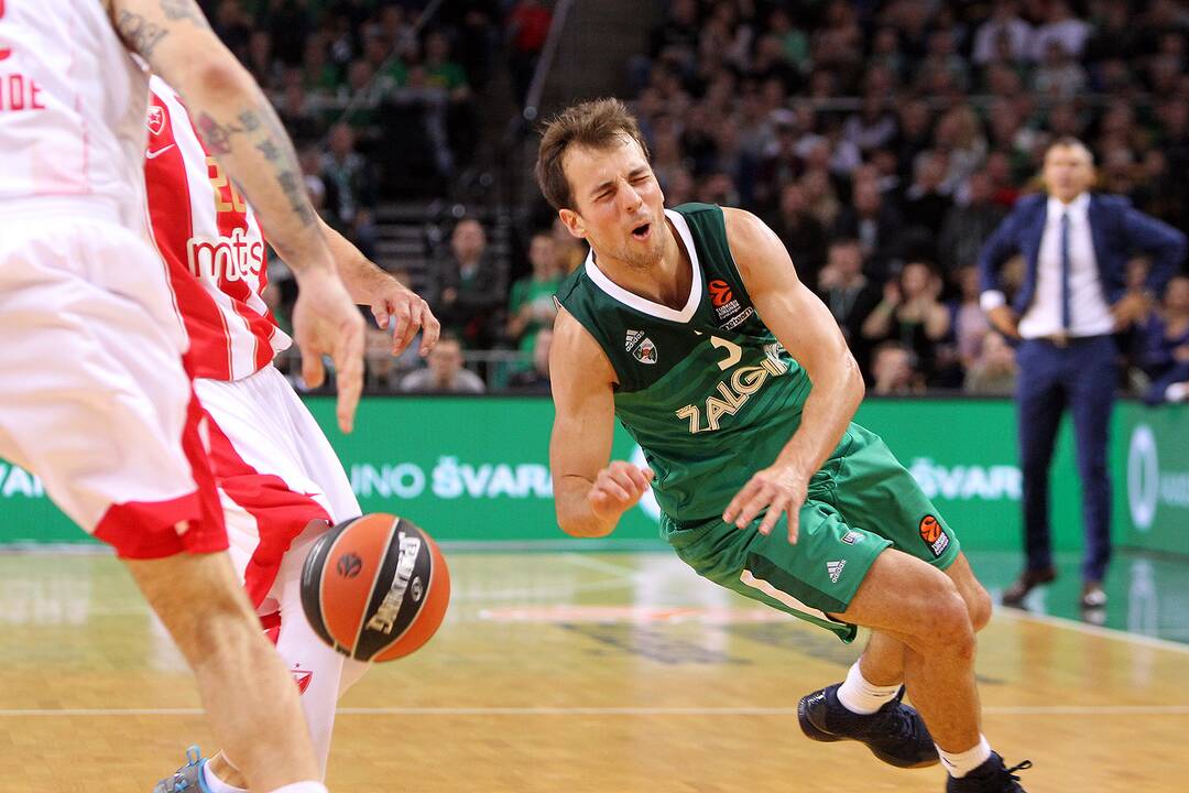 Eurolyga: „Žalgiris“ – „Crvena zvezda“ 78:76