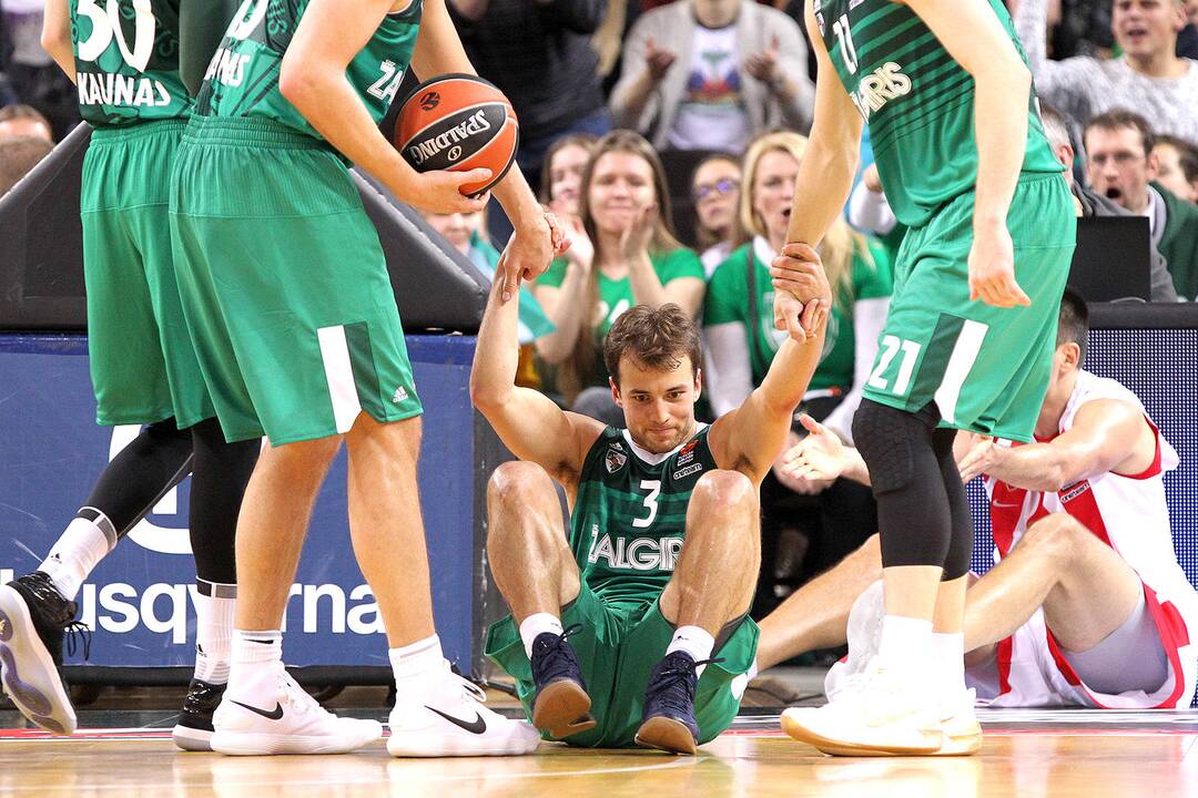 Eurolyga: „Žalgiris“ – „Crvena zvezda“ 78:76
