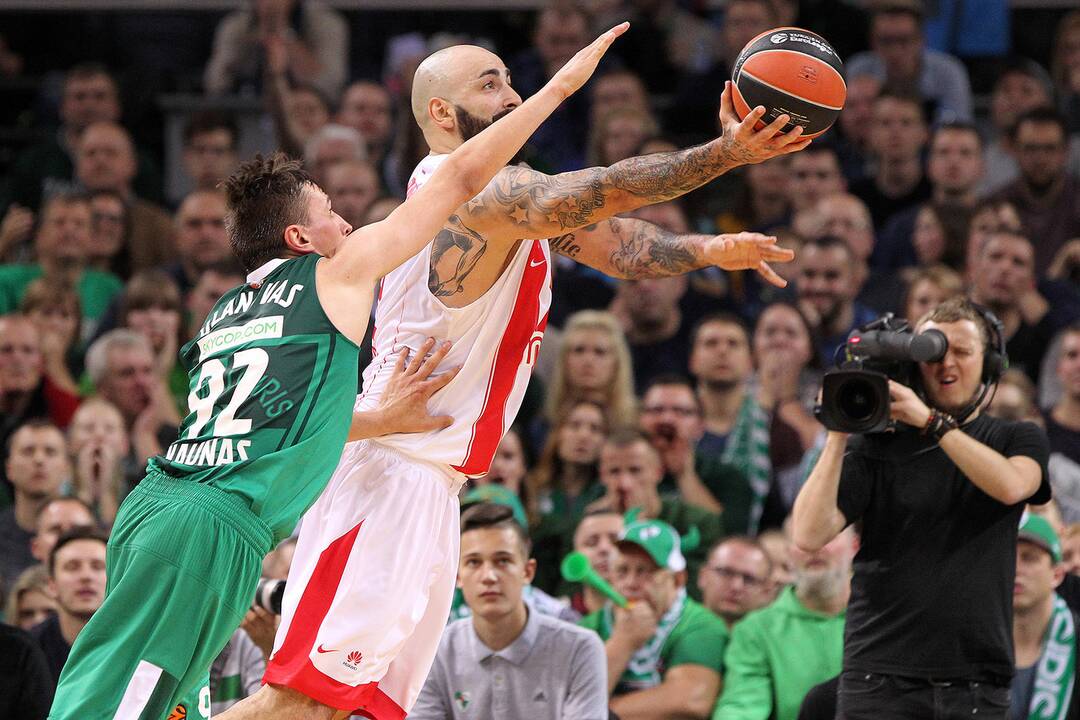 Eurolyga: „Žalgiris“ – „Crvena zvezda“ 78:76