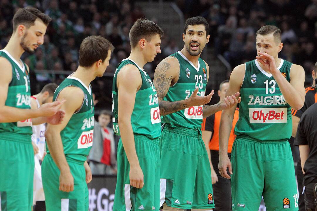 Eurolyga: „Žalgiris“ – Maskvos CSKA 79:74