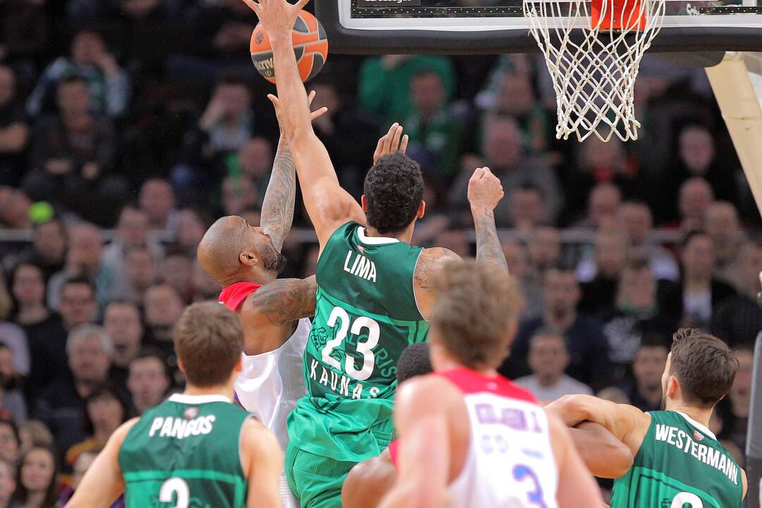Eurolyga: „Žalgiris“ – Maskvos CSKA 79:74