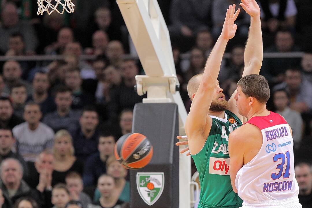 Eurolyga: „Žalgiris“ – Maskvos CSKA 79:74