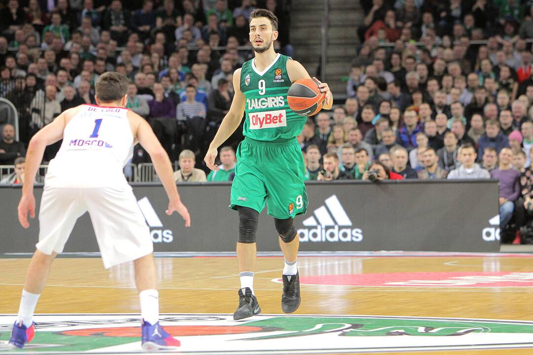 Eurolyga: „Žalgiris“ – Maskvos CSKA 79:74