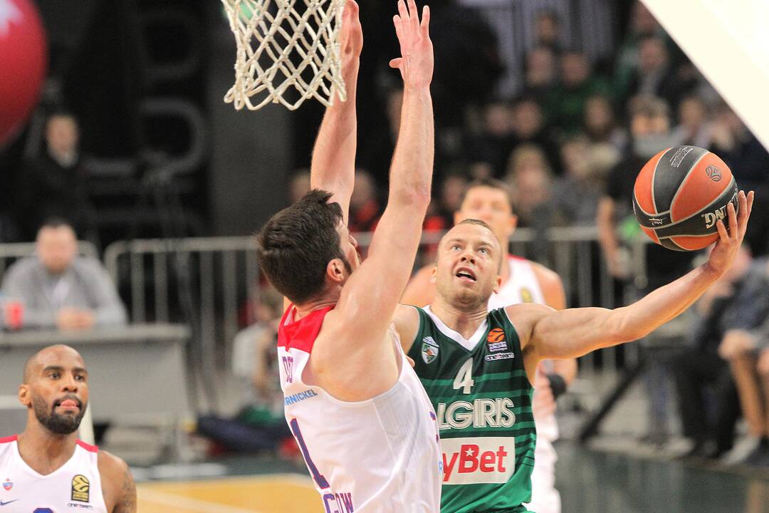 Eurolyga: „Žalgiris“ – Maskvos CSKA 79:74