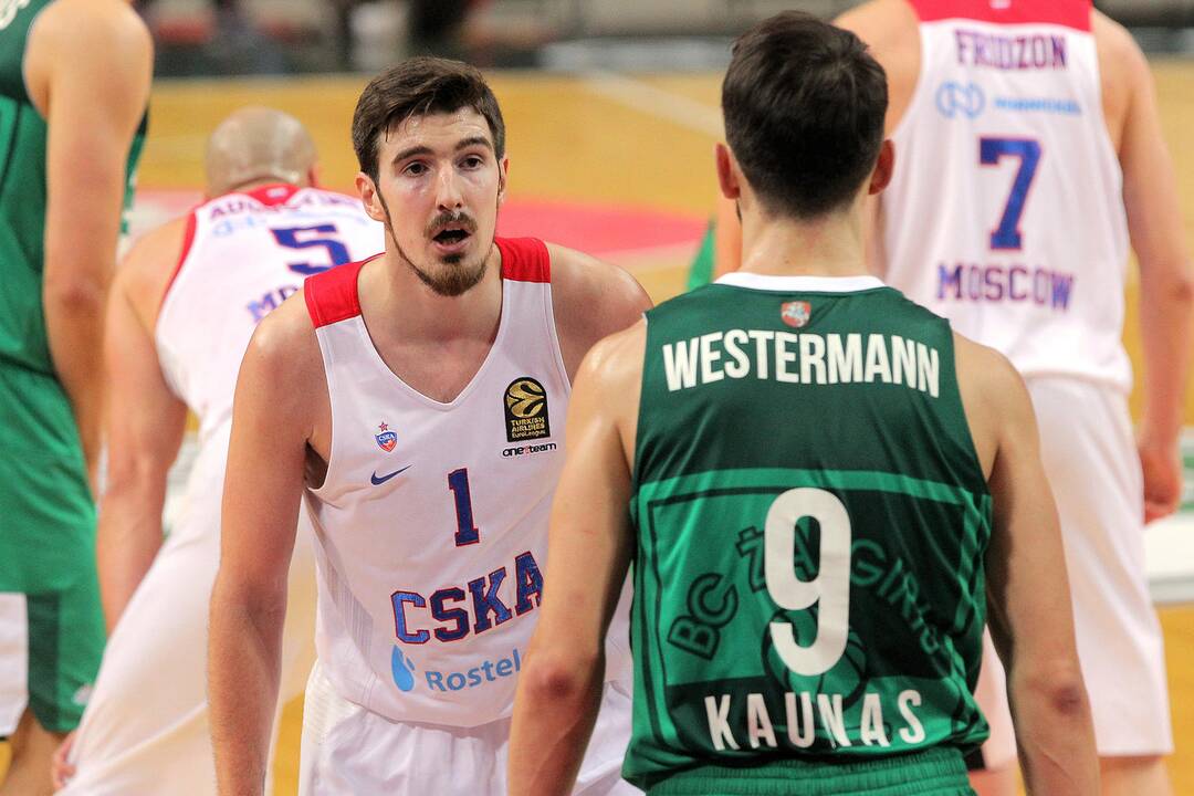 Eurolyga: „Žalgiris“ – Maskvos CSKA 79:74