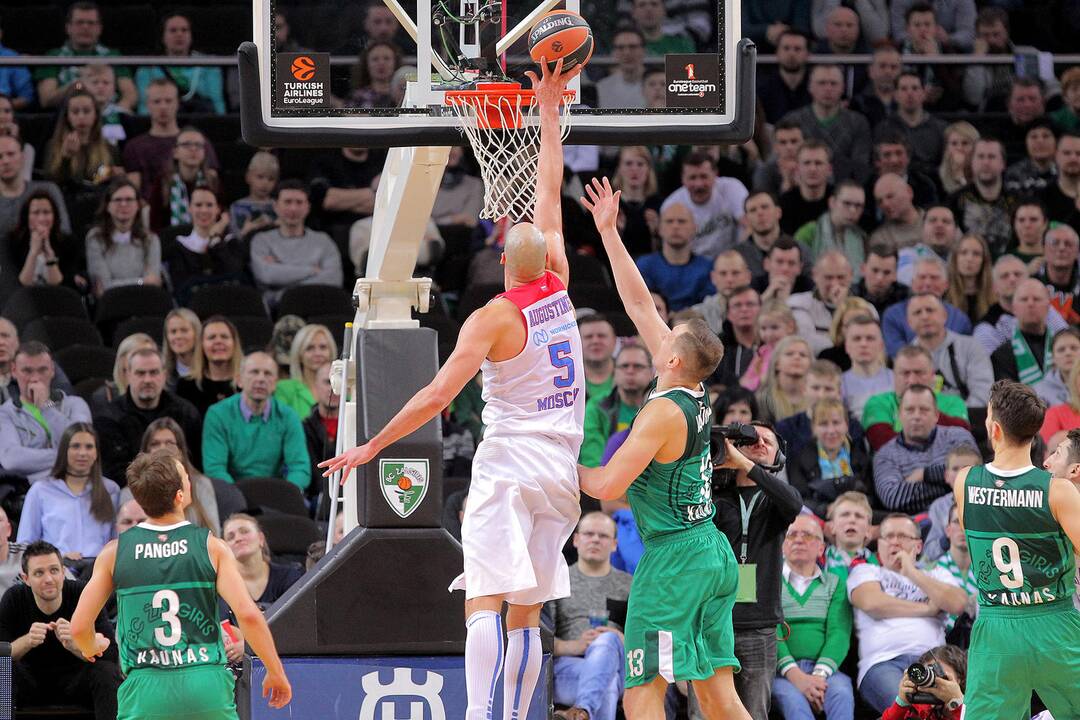 Eurolyga: „Žalgiris“ – Maskvos CSKA 79:74