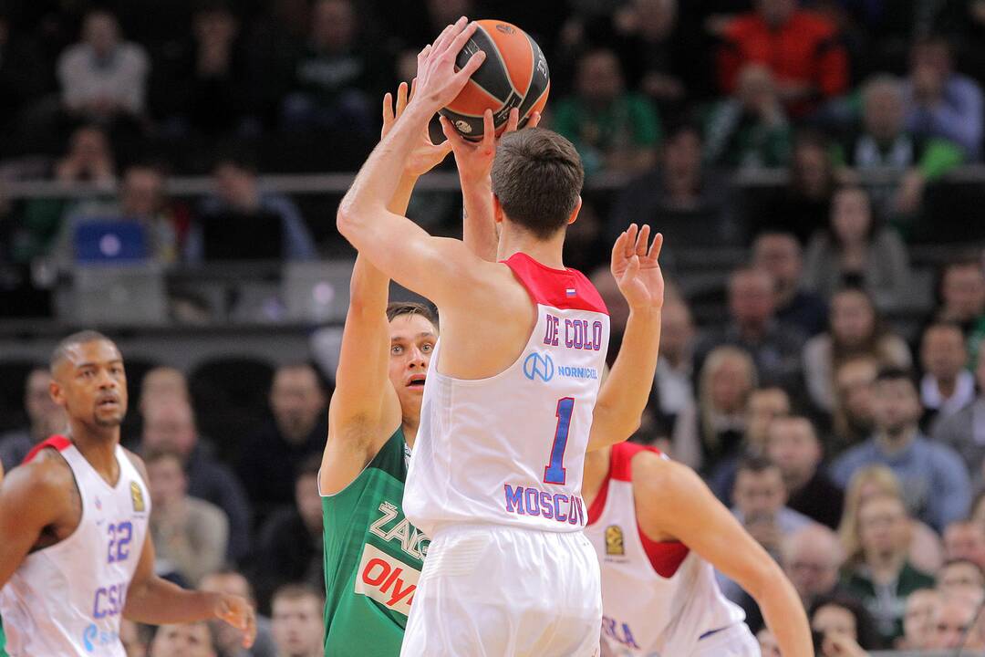 Eurolyga: „Žalgiris“ – Maskvos CSKA 79:74