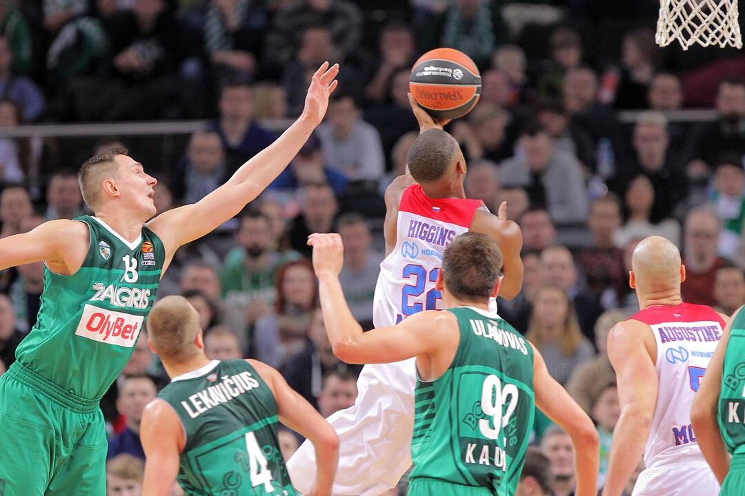 Eurolyga: „Žalgiris“ – Maskvos CSKA 79:74