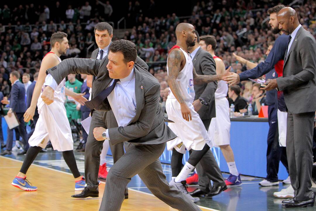 Eurolyga: „Žalgiris“ – Maskvos CSKA 79:74