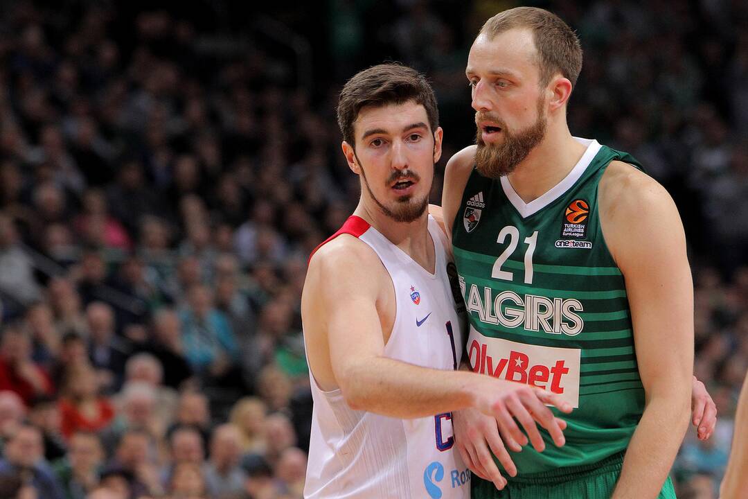 Eurolyga: „Žalgiris“ – Maskvos CSKA 79:74