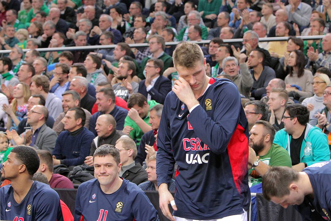 Eurolyga: „Žalgiris“ – Maskvos CSKA 79:74
