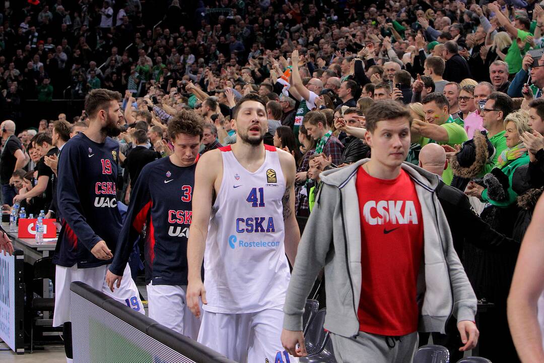 Eurolyga: „Žalgiris“ – Maskvos CSKA 79:74