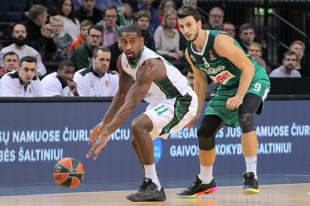 Eurolyga: „Žalgiris“ – „Darüşşafaka“ 80:83