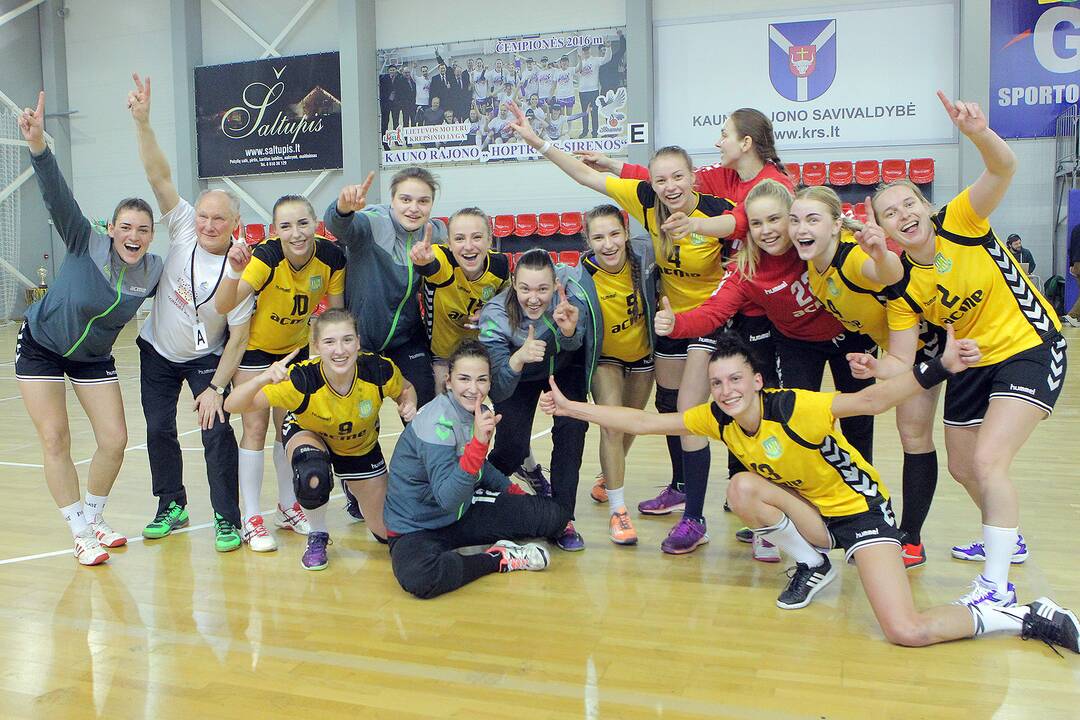 LRF taurės finalas: „Žalgiris“ – „Garliava“ 32:30