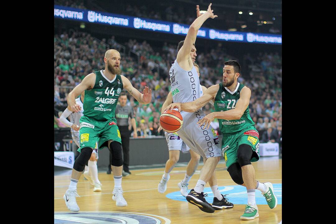 LKL finalas: „Žalgiris“ – „Lietuvos rytas“ 96:83