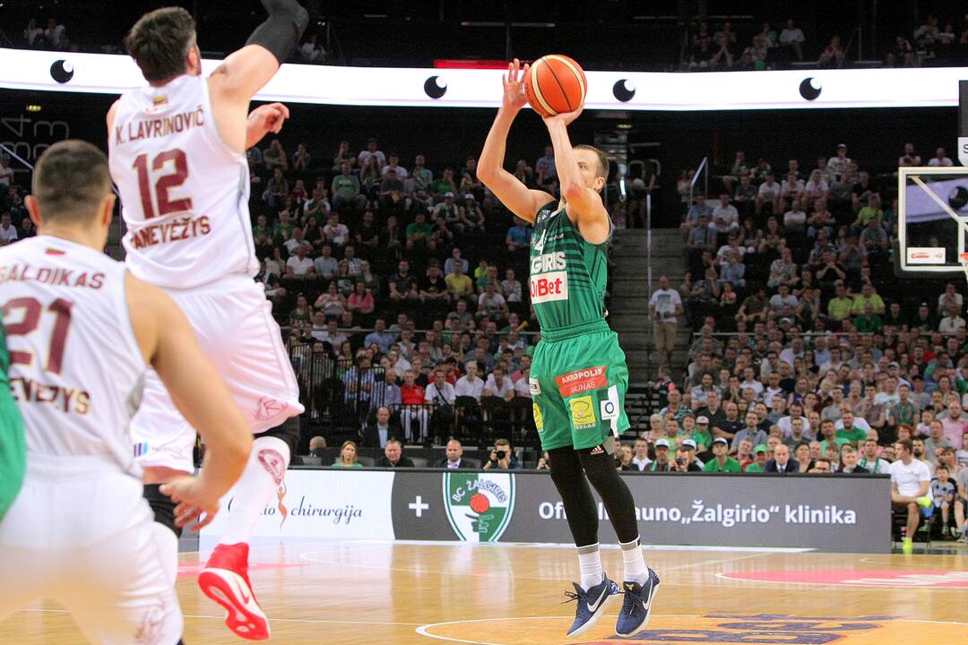 LKL finalas: „Žalgiris“ – „Lietkabelis“ 73:67