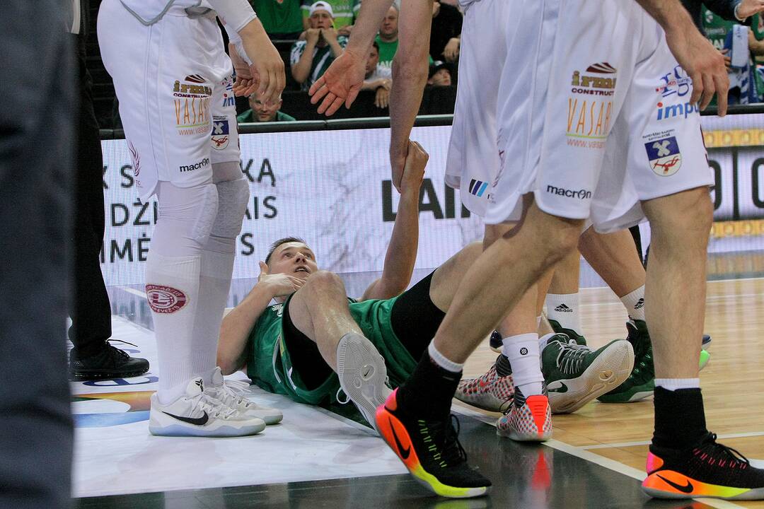LKL finalas: „Žalgiris“ – „Lietkabelis“ 73:67