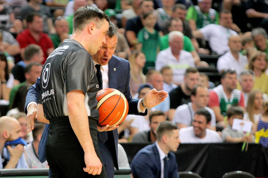 LKL finalas: „Žalgiris“ – „Lietkabelis“ 73:67
