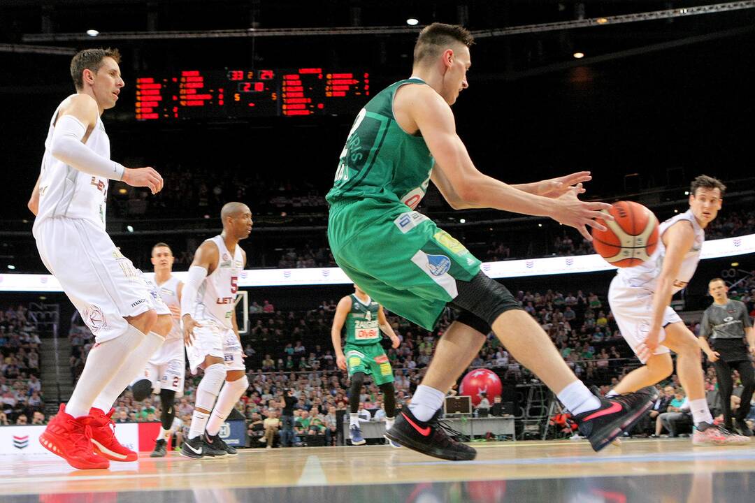 LKL finalas: „Žalgiris“ – „Lietkabelis“ 73:67