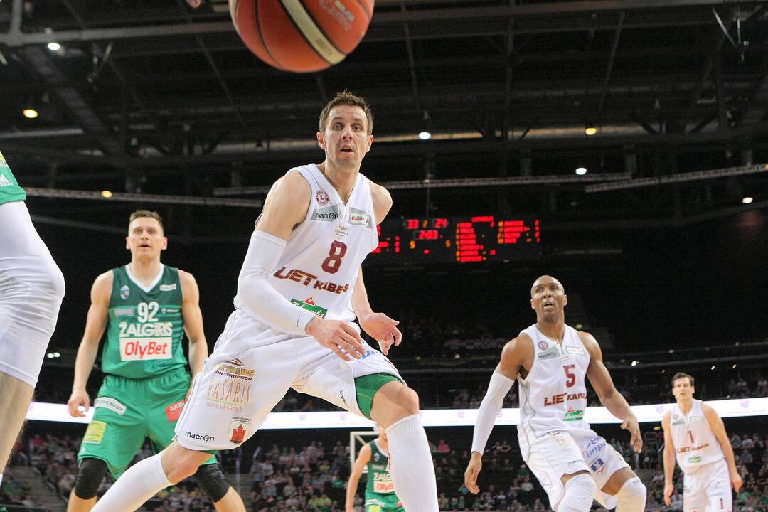 LKL finalas: „Žalgiris“ – „Lietkabelis“ 73:67