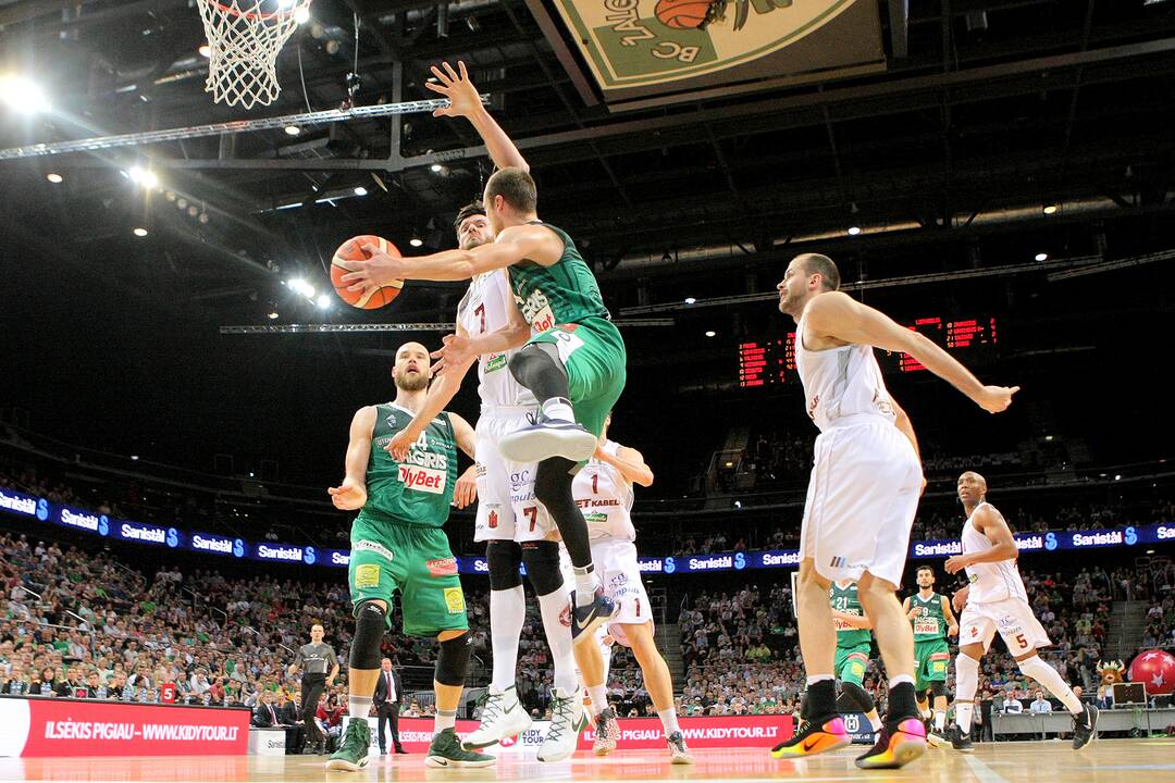 LKL finalas: „Žalgiris“ – „Lietkabelis“ 73:67