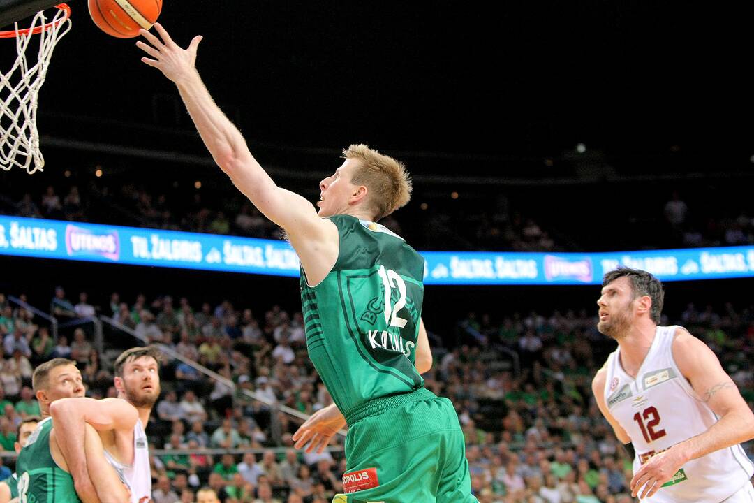 LKL finalas: „Žalgiris“ – „Lietkabelis“ 73:67