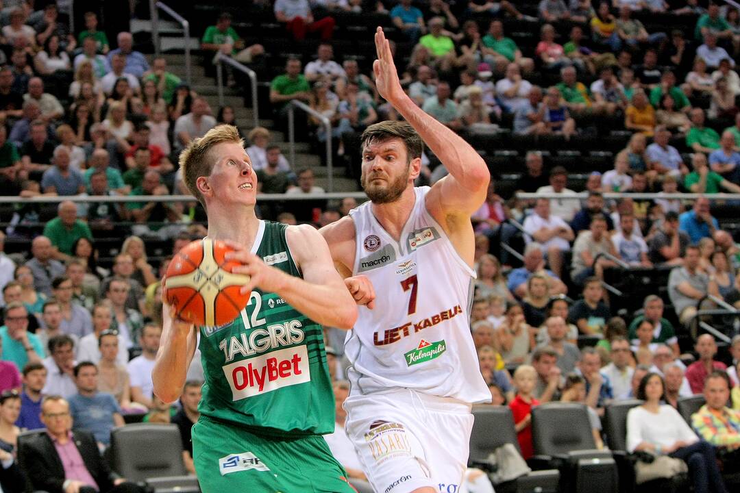 LKL finalas: „Žalgiris“ – „Lietkabelis“ 73:67