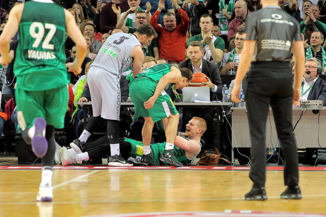 LKL: „Žalgiris“ – „Lietuvos rytas“ 77:66