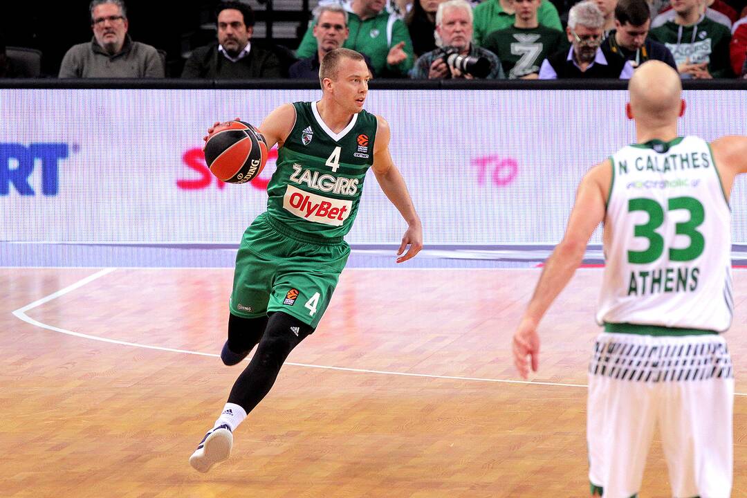 Eurolyga: „Žalgiris“ – „Panathinaikos“ 64:58