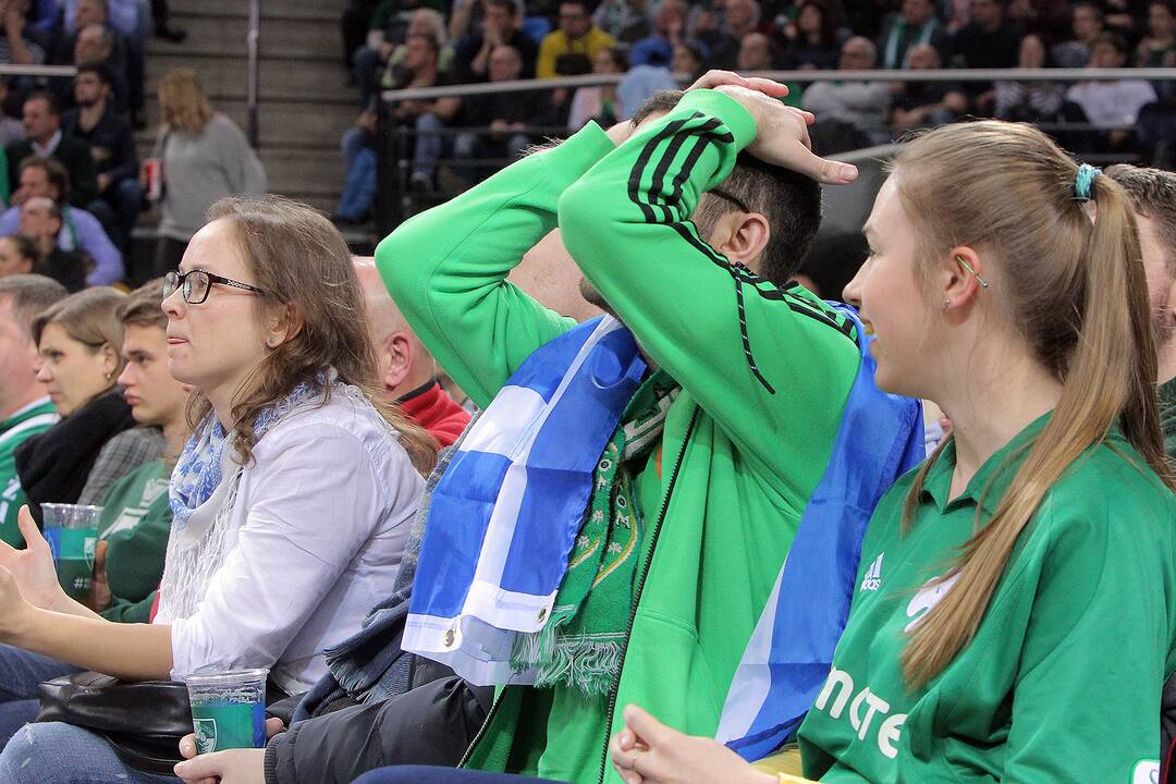Eurolyga: „Žalgiris“ – „Panathinaikos“ 64:58