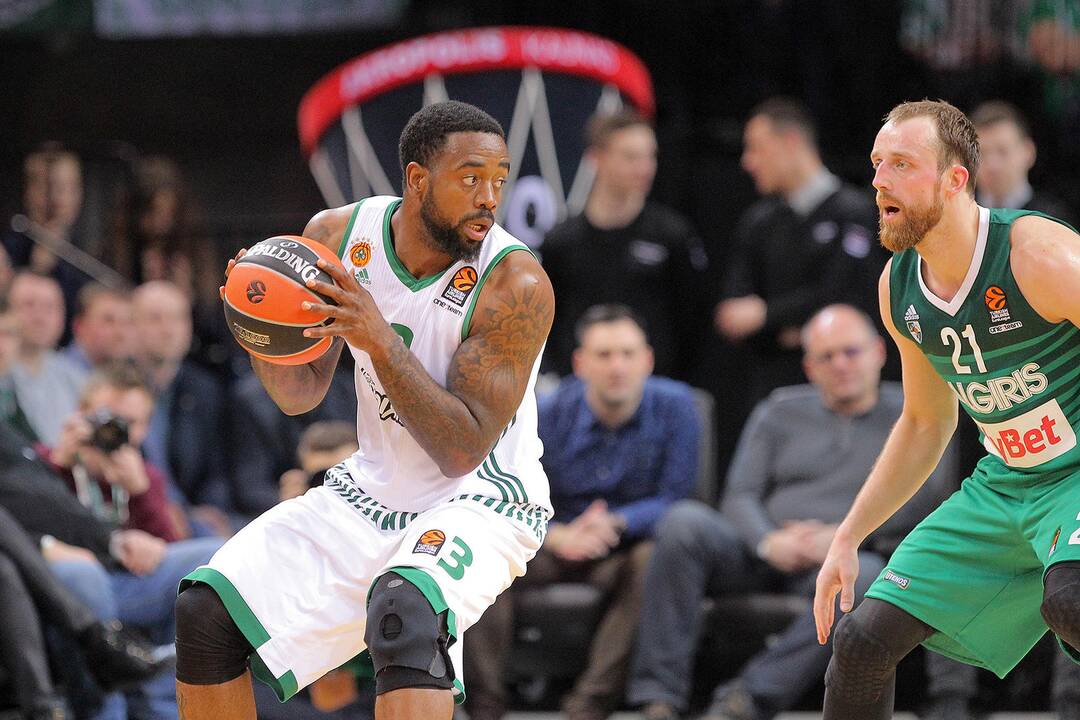 Eurolyga: „Žalgiris“ – „Panathinaikos“ 64:58