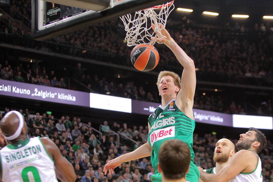 Eurolyga: „Žalgiris“ – „Panathinaikos“ 64:58