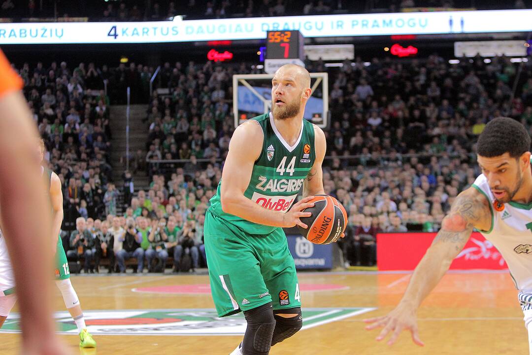 Eurolyga: „Žalgiris“ – „Panathinaikos“ 64:58