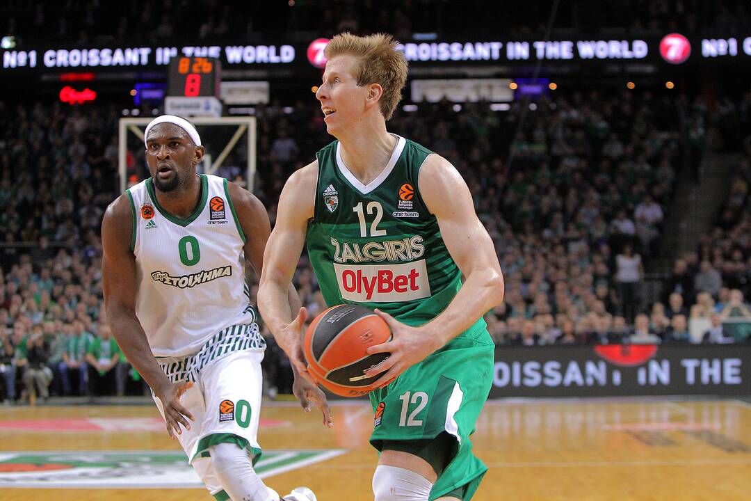 Eurolyga: „Žalgiris“ – „Panathinaikos“ 64:58