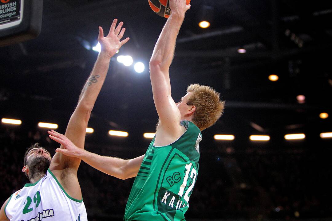 Eurolyga: „Žalgiris“ – „Panathinaikos“ 64:58