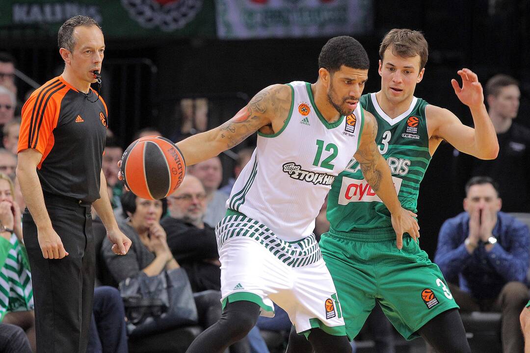 Eurolyga: „Žalgiris“ – „Panathinaikos“ 64:58