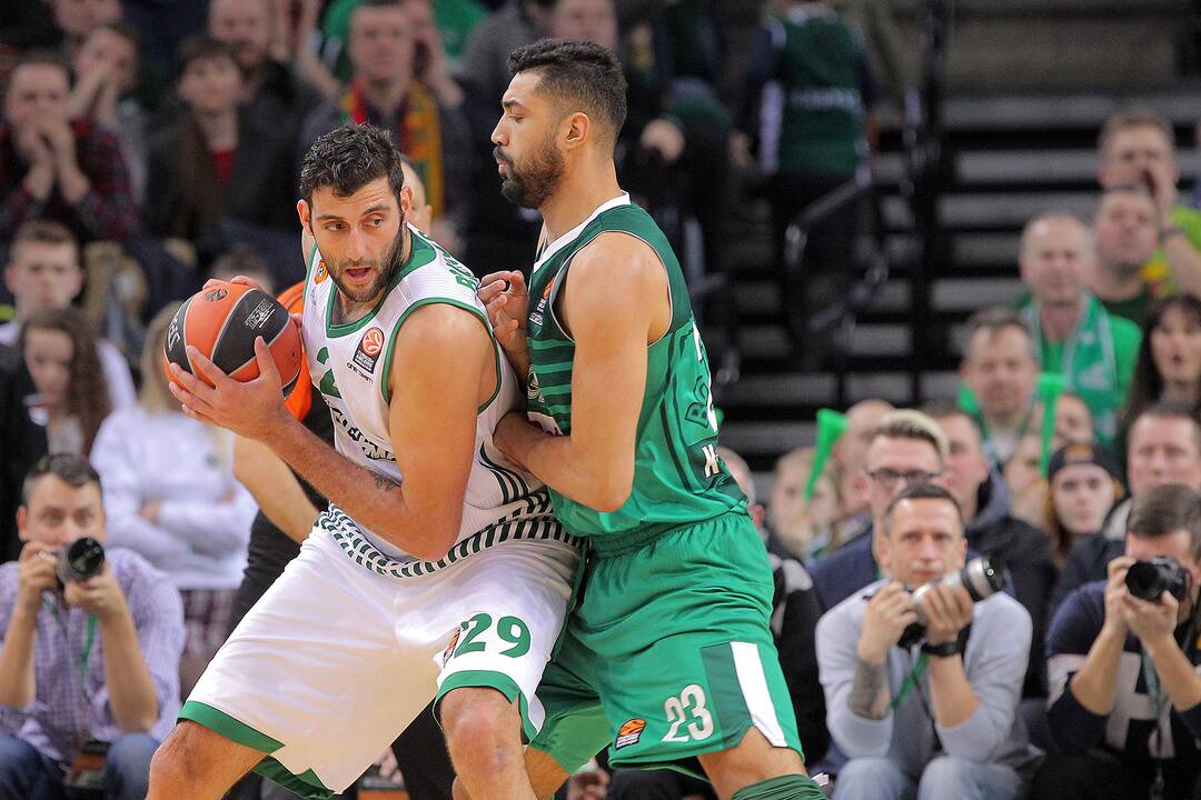 Eurolyga: „Žalgiris“ – „Panathinaikos“ 64:58