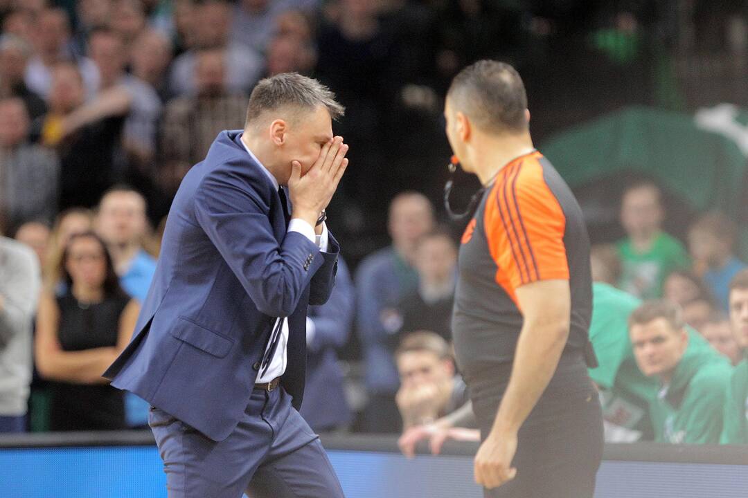 Eurolyga: „Žalgiris“ – „Panathinaikos“ 64:58
