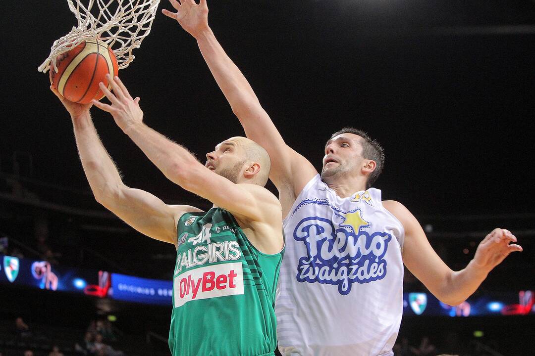 LKL: „Žalgiris“ – „Pieno žvaigždės“ 94:70