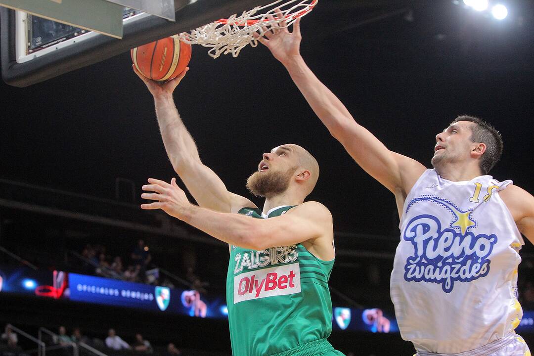 LKL: „Žalgiris“ – „Pieno žvaigždės“ 94:70