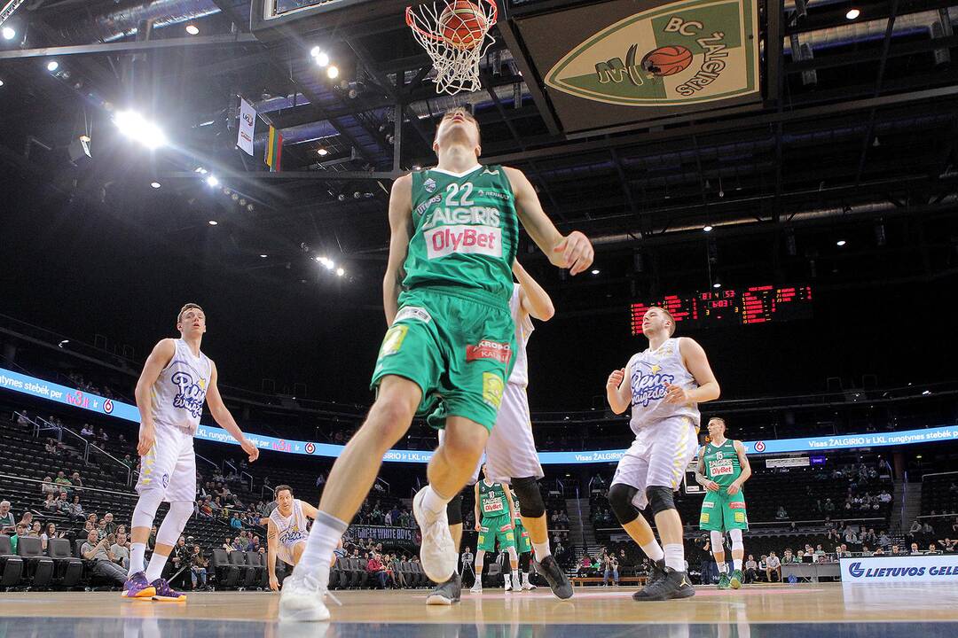 LKL: „Žalgiris“ – „Pieno žvaigždės“ 94:70